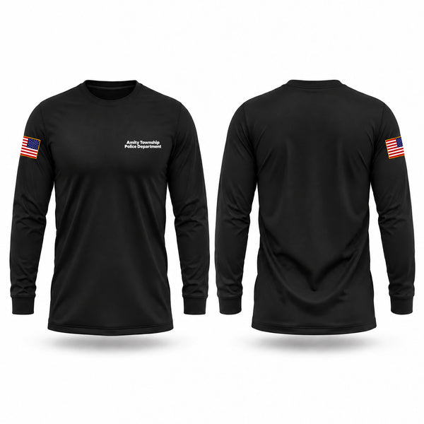 Long Sleeve Performance Shirt, Amity Township Police Department, Police, Teamtime, Team time, sublimation, custom sports apparel, team uniforms, spirit wear, spiritwear, sports uniforms, custom shirts, team store, custom team store, fundraiser sports, apparel fundraiser