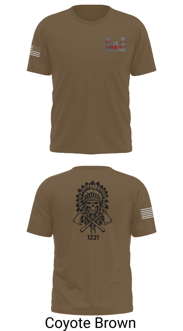 Short Sleeve Performance Shirt, 1221st Route Clearance Co., National Guard, Teamtime, Team time, sublimation, custom sports apparel, team uniforms, spirit wear, spiritwear, sports uniforms, custom shirts, team store, custom team store, fundraiser sports, apparel fundraiser
