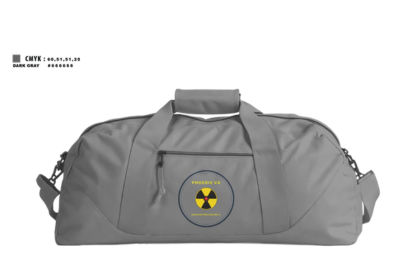 Duffle Bag, PHX NUC MED, Air Force, Teamtime, Team time, sublimation, custom sports apparel, team uniforms, spirit wear, spiritwear, sports uniforms, custom shirts, team store, custom team store, fundraiser sports, apparel fundraiser