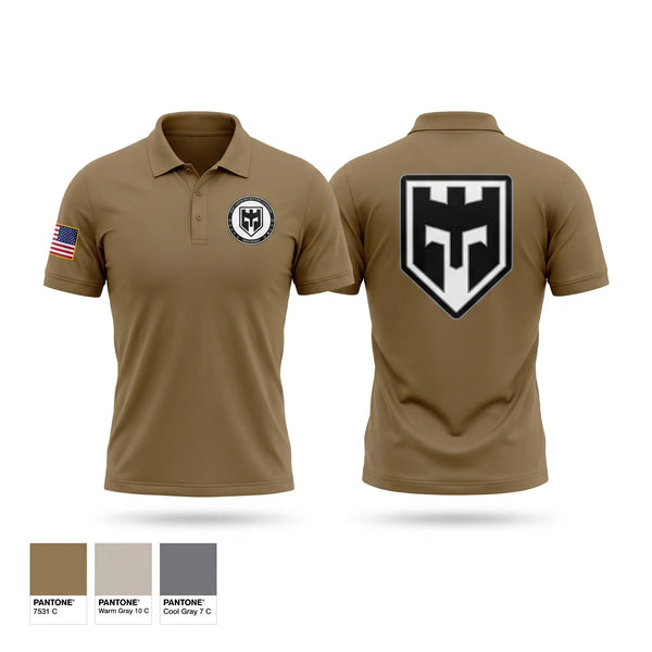 Short Sleeve Performance Polo, , Army, Teamtime, Team time, sublimation, custom sports apparel, team uniforms, spirit wear, spiritwear, sports uniforms, custom shirts, team store, custom team store, fundraiser sports, apparel fundraiser