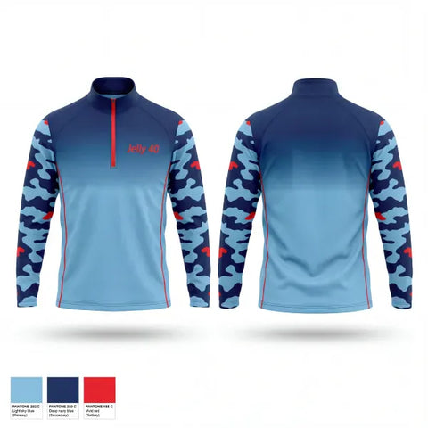 Quarter Zip Jacket, Jelly 40, Softball, Teamtime, Team time, sublimation, custom sports apparel, team uniforms, spirit wear, spiritwear, sports uniforms, custom shirts, team store, custom team store, fundraiser sports, apparel fundraiser