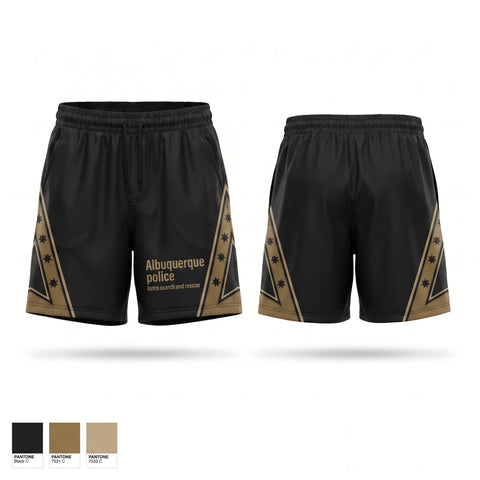 Athletic Shorts With Pockets, Albuquerque police, Police, Teamtime, Team time, sublimation, custom sports apparel, team uniforms, spirit wear, spiritwear, sports uniforms, custom shirts, team store, custom team store, fundraiser sports, apparel fundraiser