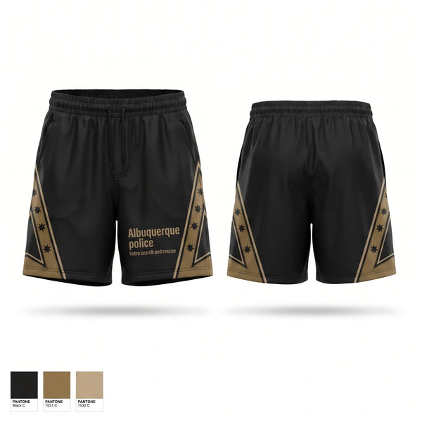 Athletic Shorts With Pockets, Albuquerque police, Police, Teamtime, Team time, sublimation, custom sports apparel, team uniforms, spirit wear, spiritwear, sports uniforms, custom shirts, team store, custom team store, fundraiser sports, apparel fundraiser