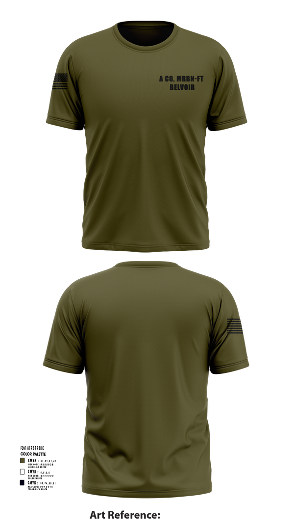 Short Sleeve Performance Shirt, A CO, MRBN-FT BELVOIR, , Teamtime, Team time, sublimation, custom sports apparel, team uniforms, spirit wear, spiritwear, sports uniforms, custom shirts, team store, custom team store, fundraiser sports, apparel fundraiser