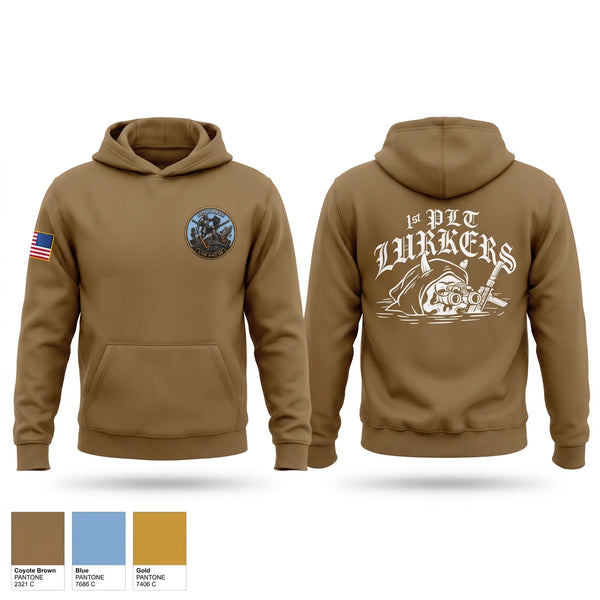 Hoodie, Lurkers, Army, Teamtime, Team time, sublimation, custom sports apparel, team uniforms, spirit wear, spiritwear, sports uniforms, custom shirts, team store, custom team store, fundraiser sports, apparel fundraiser