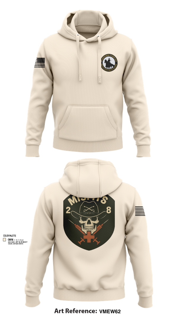 Hoodie, 2-8 Cav, HHC, Medic Platoon, , Teamtime, Team time, sublimation, custom sports apparel, team uniforms, spirit wear, spiritwear, sports uniforms, custom shirts, team store, custom team store, fundraiser sports, apparel fundraiser
