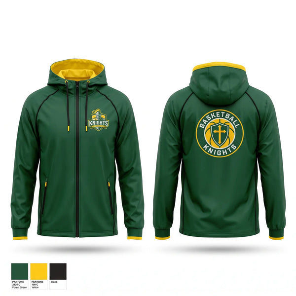 Windbreaker, Knights, Men's Basketball, Teamtime, Team time, sublimation, custom sports apparel, team uniforms, spirit wear, spiritwear, sports uniforms, custom shirts, team store, custom team store, fundraiser sports, apparel fundraiser