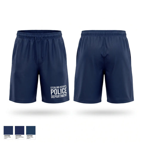 Athletic Shorts With Pockets, Sterling Heights Police Department, Police, Teamtime, Team time, sublimation, custom sports apparel, team uniforms, spirit wear, spiritwear, sports uniforms, custom shirts, team store, custom team store, fundraiser sports, apparel fundraiser