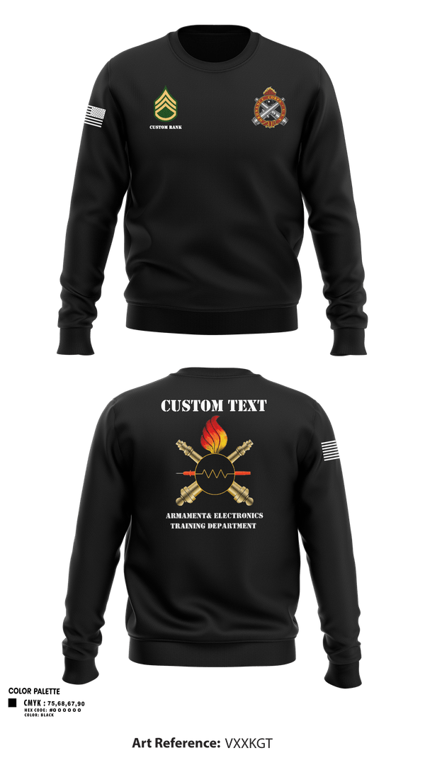 Crew Neck Sweatshirt, AETD, Army, Teamtime, Team time, sublimation, custom sports apparel, team uniforms, spirit wear, spiritwear, sports uniforms, custom shirts, team store, custom team store, fundraiser sports, apparel fundraiser