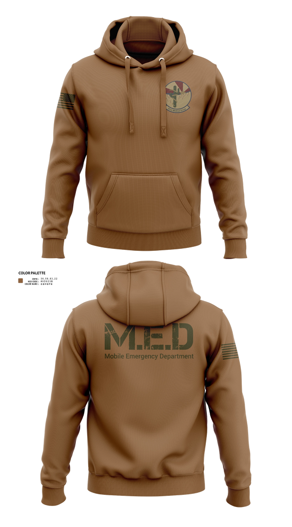 Hoodie, MED, Air Force, Teamtime, Team time, sublimation, custom sports apparel, team uniforms, spirit wear, spiritwear, sports uniforms, custom shirts, team store, custom team store, fundraiser sports, apparel fundraiser