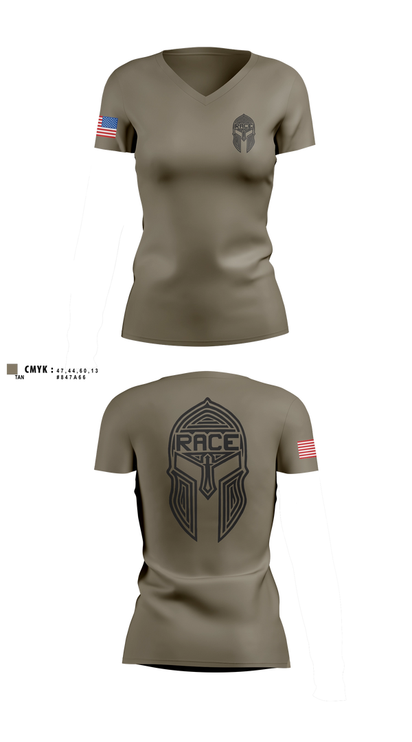 Womens Short Sleeve Vneck Shirt, Race, Army, Teamtime, Team time, sublimation, custom sports apparel, team uniforms, spirit wear, spiritwear, sports uniforms, custom shirts, team store, custom team store, fundraiser sports, apparel fundraiser