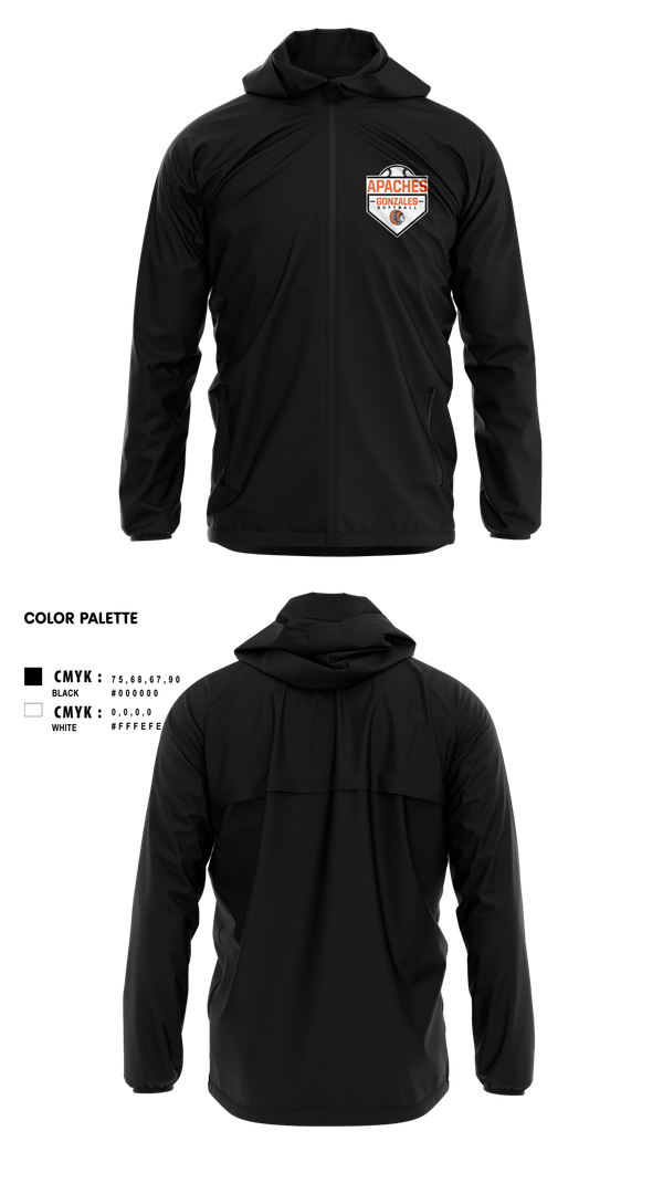Windbreaker, Gonzales High School Softball, Softball, Teamtime, Team time, sublimation, custom sports apparel, team uniforms, spirit wear, spiritwear, sports uniforms, custom shirts, team store, custom team store, fundraiser sports, apparel fundraiser