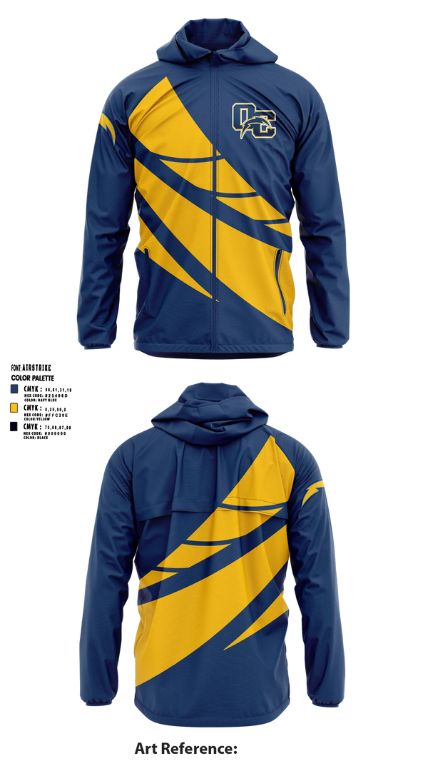 Windbreaker, Oakmont chargers, , Teamtime, Team time, sublimation, custom sports apparel, team uniforms, spirit wear, spiritwear, sports uniforms, custom shirts, team store, custom team store, fundraiser sports, apparel fundraiser