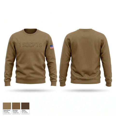 Crew Neck Sweatshirt, 1 SOCPTS, Air Force, Teamtime, Team time, sublimation, custom sports apparel, team uniforms, spirit wear, spiritwear, sports uniforms, custom shirts, team store, custom team store, fundraiser sports, apparel fundraiser