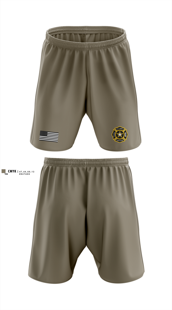 Athletic Shorts With Pockets, U. S. ARMY FIRE RESCUE, Army, Teamtime, Team time, sublimation, custom sports apparel, team uniforms, spirit wear, spiritwear, sports uniforms, custom shirts, team store, custom team store, fundraiser sports, apparel fundraiser