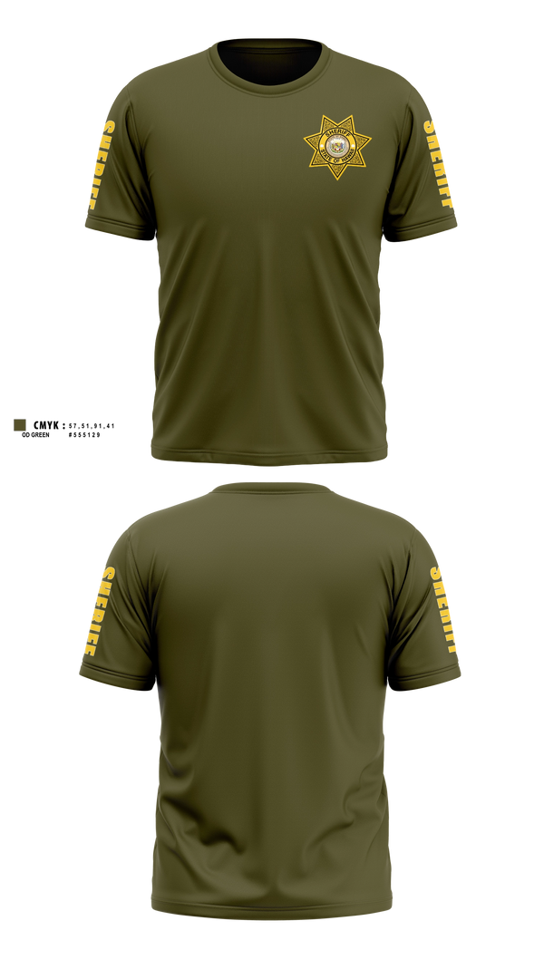 Short Sleeve Performance Shirt, Hawaii State Sheriff, Police, Teamtime, Team time, sublimation, custom sports apparel, team uniforms, spirit wear, spiritwear, sports uniforms, custom shirts, team store, custom team store, fundraiser sports, apparel fundraiser