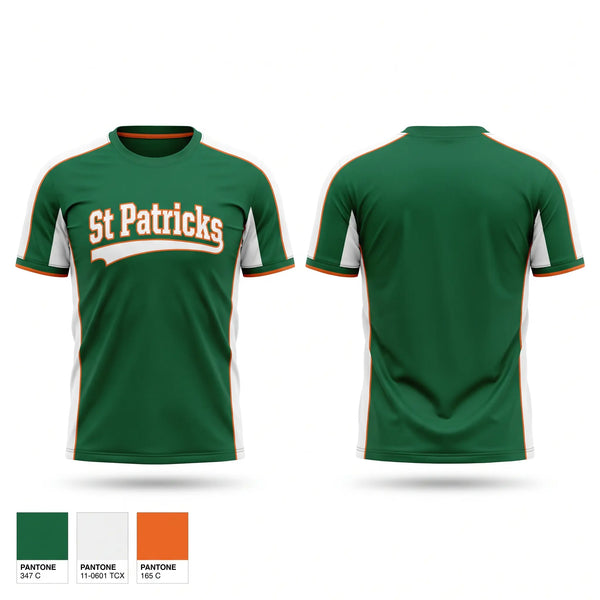 Short Sleeve Performance Shirt, St. Patrick’s, Men's Basketball, Teamtime, Team time, sublimation, custom sports apparel, team uniforms, spirit wear, spiritwear, sports uniforms, custom shirts, team store, custom team store, fundraiser sports, apparel fundraiser