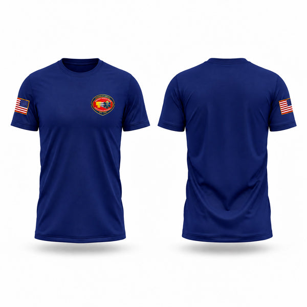Old School Cotton Feel Shirt, Fayette County EMS District, EMS/EMT, Teamtime, Team time, sublimation, custom sports apparel, team uniforms, spirit wear, spiritwear, sports uniforms, custom shirts, team store, custom team store, fundraiser sports, apparel fundraiser
