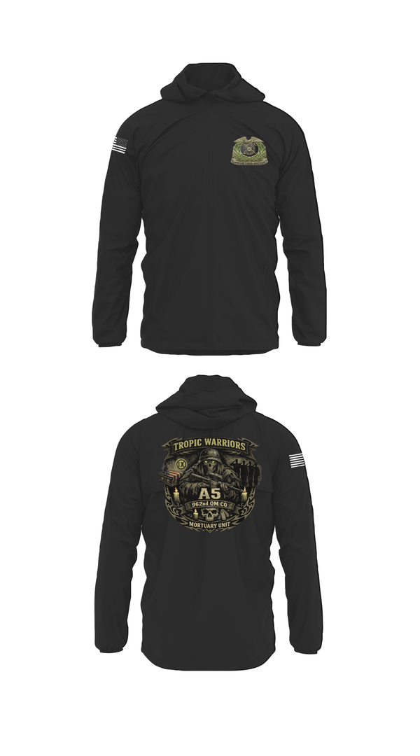 Windbreaker, 962nd QM CO A5, Army, Teamtime, Team time, sublimation, custom sports apparel, team uniforms, spirit wear, spiritwear, sports uniforms, custom shirts, team store, custom team store, fundraiser sports, apparel fundraiser