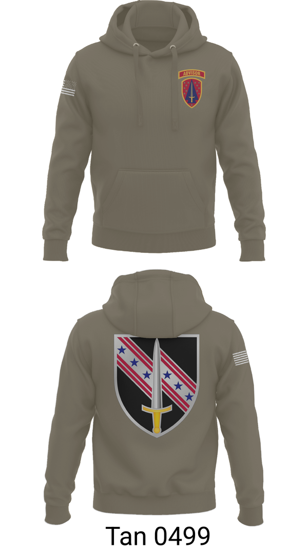 Hoodie, 6/54th Security Force Assistance Brigade, , Teamtime, Team time, sublimation, custom sports apparel, team uniforms, spirit wear, spiritwear, sports uniforms, custom shirts, team store, custom team store, fundraiser sports, apparel fundraiser
