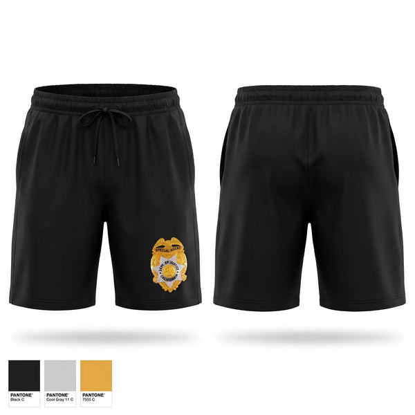 Athletic Shorts With Pockets, CA DOJ, Police, Teamtime, Team time, sublimation, custom sports apparel, team uniforms, spirit wear, spiritwear, sports uniforms, custom shirts, team store, custom team store, fundraiser sports, apparel fundraiser