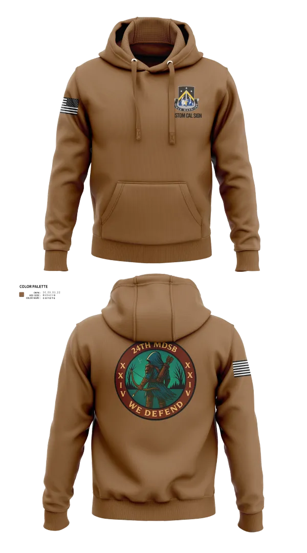 Hoodie, 24th MDSB, Army, Teamtime, Team time, sublimation, custom sports apparel, team uniforms, spirit wear, spiritwear, sports uniforms, custom shirts, team store, custom team store, fundraiser sports, apparel fundraiser
