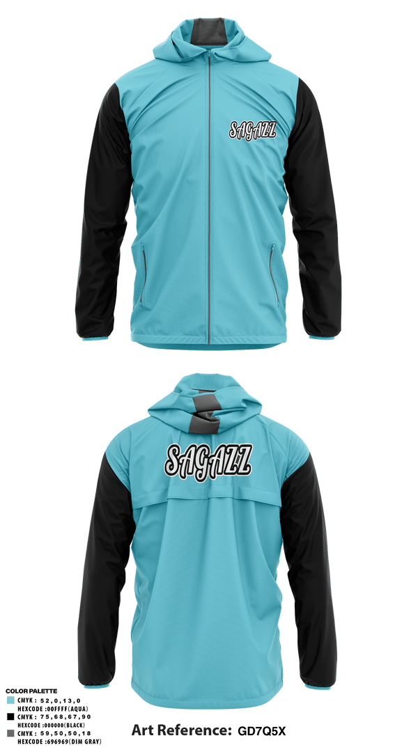 Windbreaker, SAGAZZ, Baseball, Teamtime, Team time, sublimation, custom sports apparel, team uniforms, spirit wear, spiritwear, sports uniforms, custom shirts, team store, custom team store, fundraiser sports, apparel fundraiser