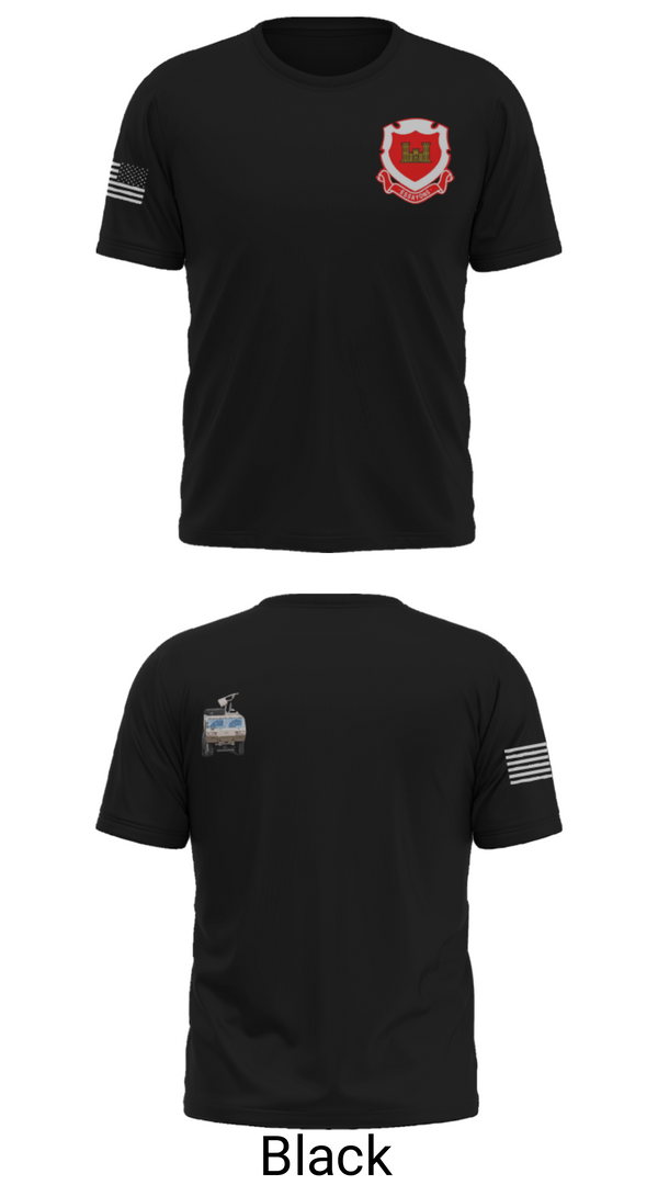 Short Sleeve Performance Shirt, 185th Engineer Support Company, , Teamtime, Team time, sublimation, custom sports apparel, team uniforms, spirit wear, spiritwear, sports uniforms, custom shirts, team store, custom team store, fundraiser sports, apparel fundraiser