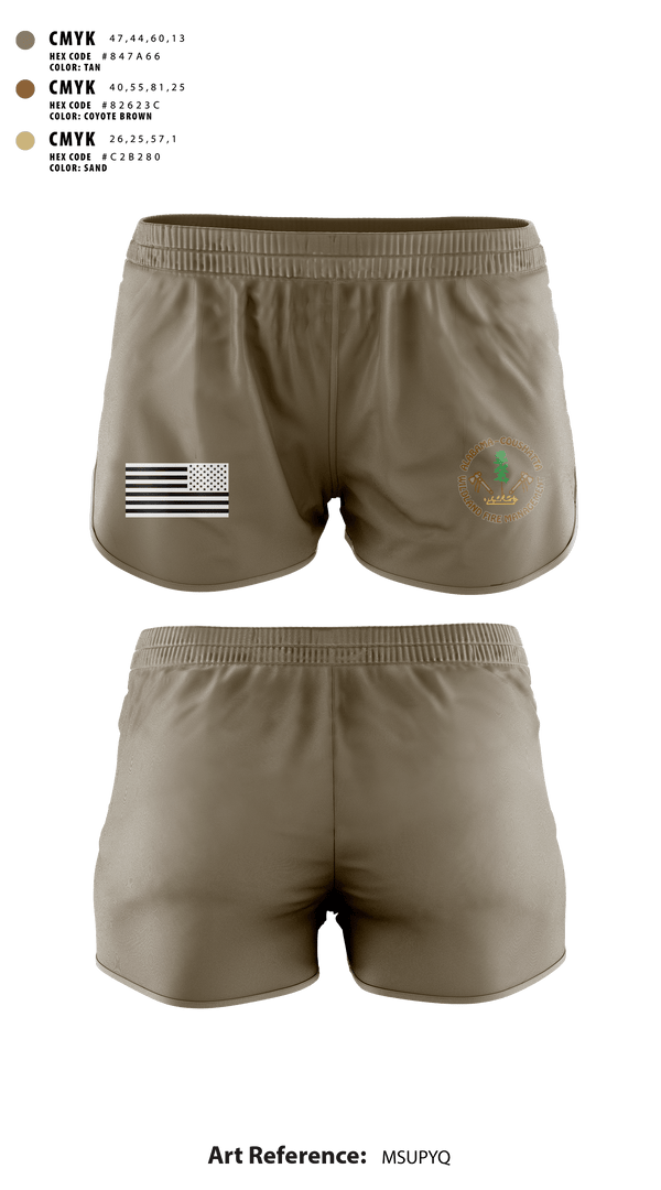 Ranger Panties, Alabama-Coushatta Wildland Fire Management, Fire Department, Teamtime, Team time, sublimation, custom sports apparel, team uniforms, spirit wear, spiritwear, sports uniforms, custom shirts, team store, custom team store, fundraiser sports, apparel fundraiser