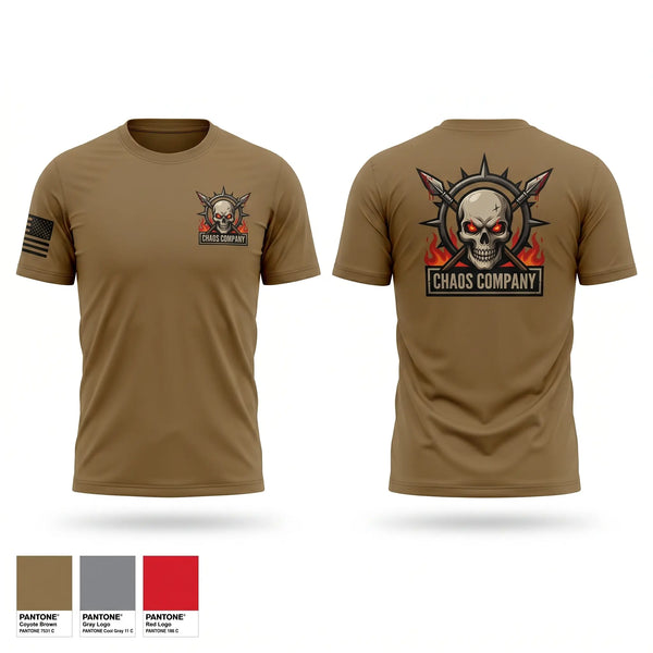 Short Sleeve Performance Shirt, Chaos Company, Army, Teamtime, Team time, sublimation, custom sports apparel, team uniforms, spirit wear, spiritwear, sports uniforms, custom shirts, team store, custom team store, fundraiser sports, apparel fundraiser