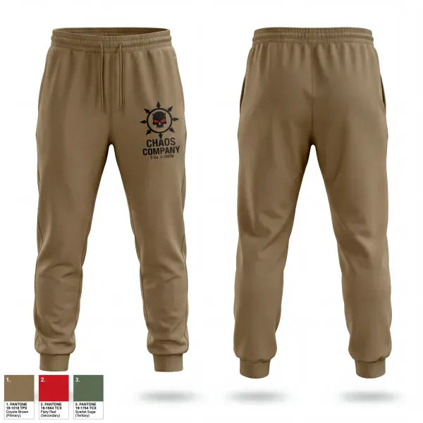 Sweatpants, C. Co. HQ PLT, Army, Teamtime, Team time, sublimation, custom sports apparel, team uniforms, spirit wear, spiritwear, sports uniforms, custom shirts, team store, custom team store, fundraiser sports, apparel fundraiser