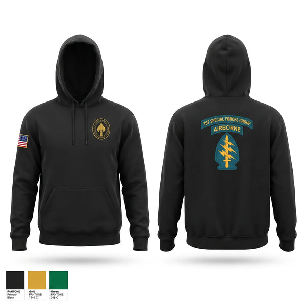 Hoodie, 1st SFG(A), Army, Teamtime, Team time, sublimation, custom sports apparel, team uniforms, spirit wear, spiritwear, sports uniforms, custom shirts, team store, custom team store, fundraiser sports, apparel fundraiser