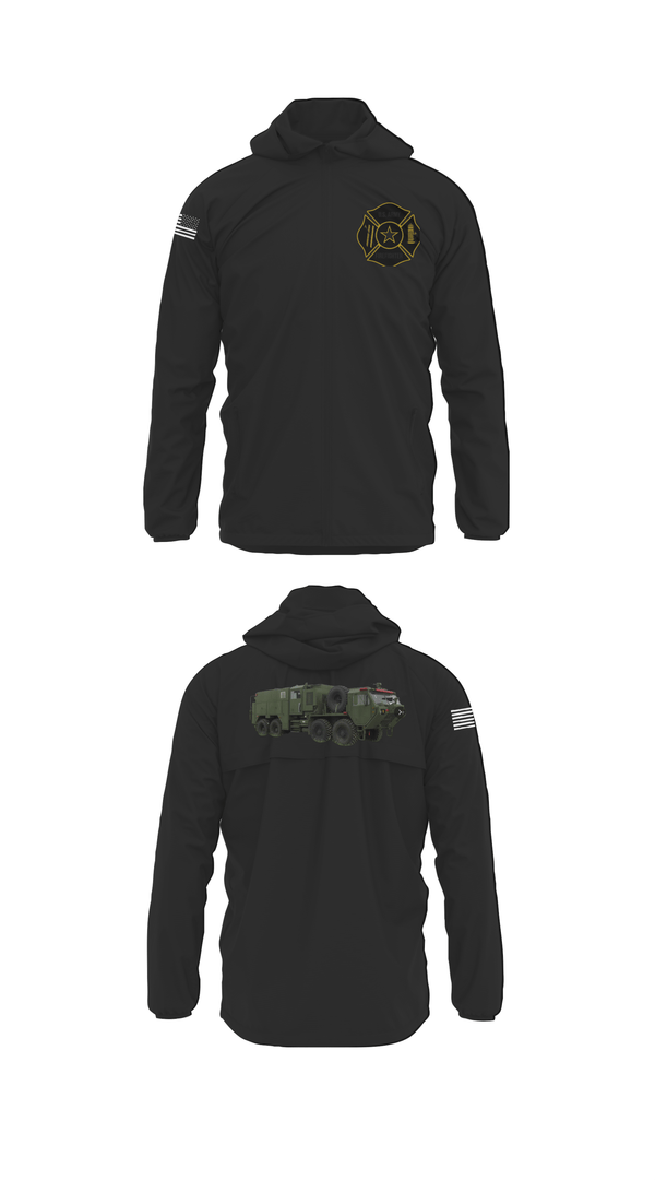 Windbreaker, 467 ENGINEER DETACHMENT FIREFIGHTER, Fire Department, Teamtime, Team time, sublimation, custom sports apparel, team uniforms, spirit wear, spiritwear, sports uniforms, custom shirts, team store, custom team store, fundraiser sports, apparel fundraiser