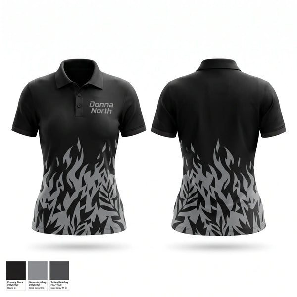 Short Sleeve Performance Polo, Donna North, Cross Country, Teamtime, Team time, sublimation, custom sports apparel, team uniforms, spirit wear, spiritwear, sports uniforms, custom shirts, team store, custom team store, fundraiser sports, apparel fundraiser