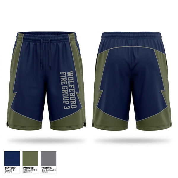 Athletic Shorts With Pockets, Wolfeboro Fire group 3, Fire Department, Teamtime, Team time, sublimation, custom sports apparel, team uniforms, spirit wear, spiritwear, sports uniforms, custom shirts, team store, custom team store, fundraiser sports, apparel fundraiser