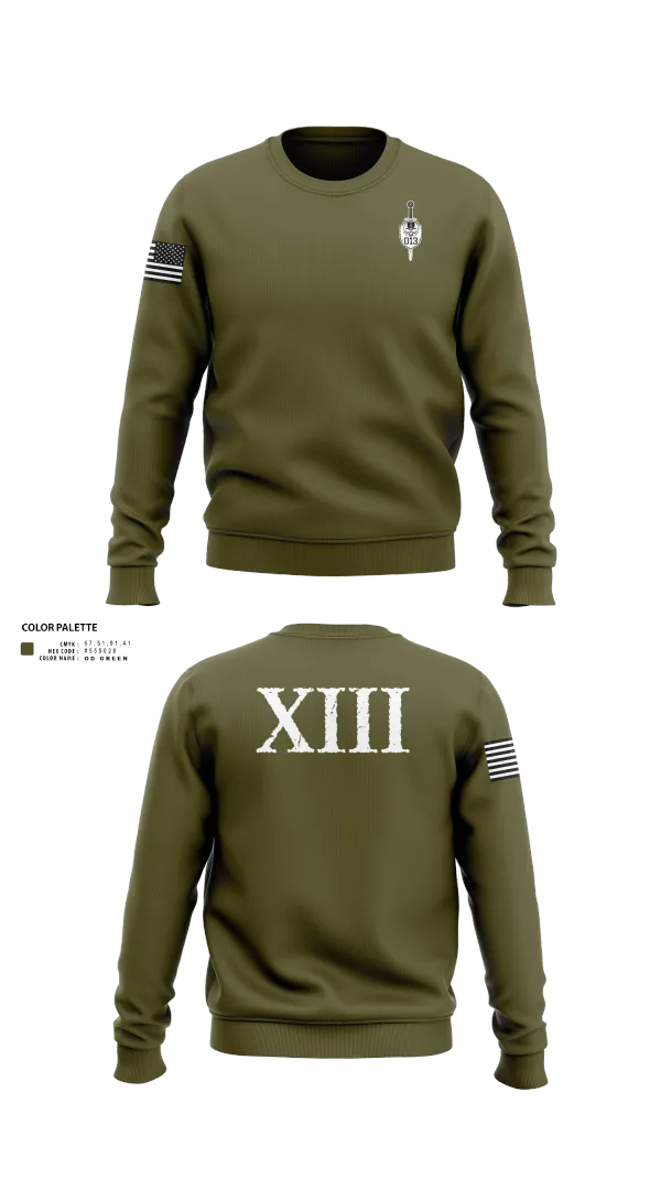 Crew Neck Sweatshirt, Southern Field Office (CID), , Teamtime, Team time, sublimation, custom sports apparel, team uniforms, spirit wear, spiritwear, sports uniforms, custom shirts, team store, custom team store, fundraiser sports, apparel fundraiser