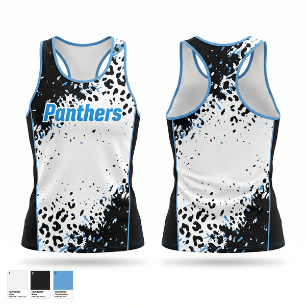 Mens Track Singlet, Panthers, Track & Field, Teamtime, Team time, sublimation, custom sports apparel, team uniforms, spirit wear, spiritwear, sports uniforms, custom shirts, team store, custom team store, fundraiser sports, apparel fundraiser