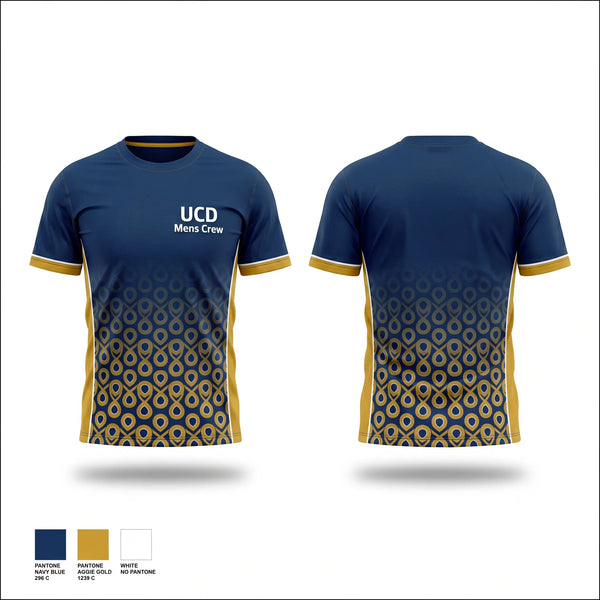 Soft Poly Tee Cotton Like Feel, UCD Men’s Crew, Spirit Store, Teamtime, Team time, sublimation, custom sports apparel, team uniforms, spirit wear, spiritwear, sports uniforms, custom shirts, team store, custom team store, fundraiser sports, apparel fundraiser