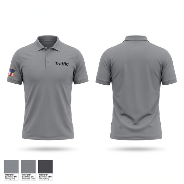 Short Sleeve Performance Polo, Traffic Unit, Police, Teamtime, Team time, sublimation, custom sports apparel, team uniforms, spirit wear, spiritwear, sports uniforms, custom shirts, team store, custom team store, fundraiser sports, apparel fundraiser
