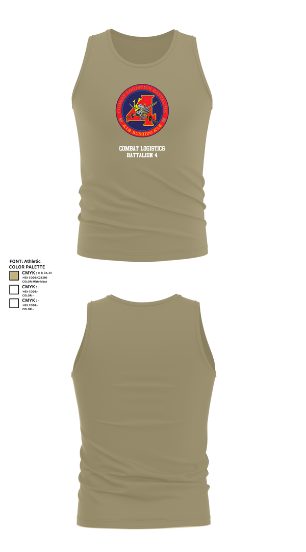 Tank Top, Combat Logistics Battalion 4, , Teamtime, Team time, sublimation, custom sports apparel, team uniforms, spirit wear, spiritwear, sports uniforms, custom shirts, team store, custom team store, fundraiser sports, apparel fundraiser