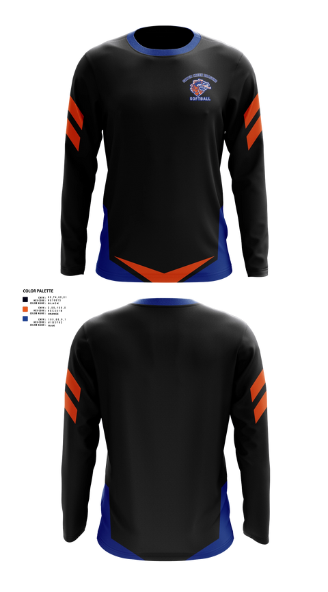 Long Sleeve Performance Shirt, Silver Creek Dragons, Softball, Teamtime, Team time, sublimation, custom sports apparel, team uniforms, spirit wear, spiritwear, sports uniforms, custom shirts, team store, custom team store, fundraiser sports, apparel fundraiser