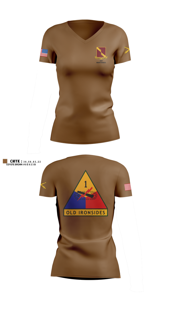 Womens Short Sleeve Vneck Shirt, 4-27 Fa, Army, Teamtime, Team time, sublimation, custom sports apparel, team uniforms, spirit wear, spiritwear, sports uniforms, custom shirts, team store, custom team store, fundraiser sports, apparel fundraiser