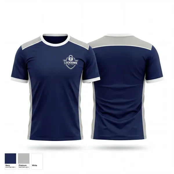 Short Sleeve Performance Shirt, Lockdown Elite Basketball Academy, Men's Basketball, Teamtime, Team time, sublimation, custom sports apparel, team uniforms, spirit wear, spiritwear, sports uniforms, custom shirts, team store, custom team store, fundraiser sports, apparel fundraiser