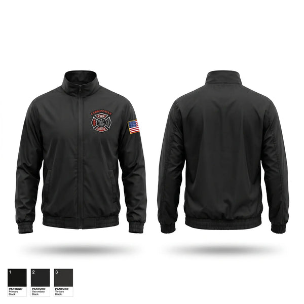 Windbreaker, Carsonville Fire & Rescue, Fire Department, Teamtime, Team time, sublimation, custom sports apparel, team uniforms, spirit wear, spiritwear, sports uniforms, custom shirts, team store, custom team store, fundraiser sports, apparel fundraiser