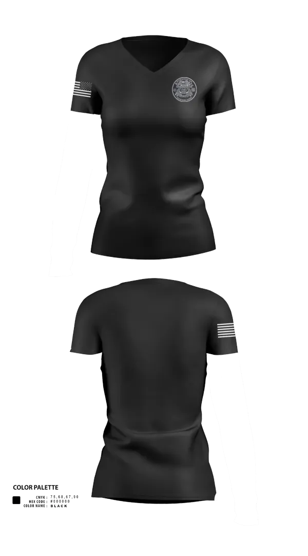 Womens Short Sleeve Vneck Shirt, Sector Miami Boarding Team, Coast Guard, Teamtime, Team time, sublimation, custom sports apparel, team uniforms, spirit wear, spiritwear, sports uniforms, custom shirts, team store, custom team store, fundraiser sports, apparel fundraiser