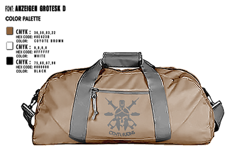 Duffle Bag, Charlie Co, Army, Teamtime, Team time, sublimation, custom sports apparel, team uniforms, spirit wear, spiritwear, sports uniforms, custom shirts, team store, custom team store, fundraiser sports, apparel fundraiser