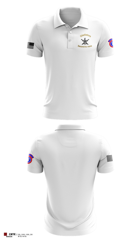 Short Sleeve Performance Polo, 2ND MRBN, Army, Teamtime, Team time, sublimation, custom sports apparel, team uniforms, spirit wear, spiritwear, sports uniforms, custom shirts, team store, custom team store, fundraiser sports, apparel fundraiser