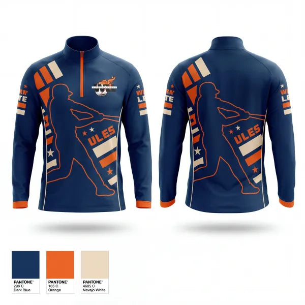 Quarter Zip Jacket, Wilson Little League, Baseball, Teamtime, Team time, sublimation, custom sports apparel, team uniforms, spirit wear, spiritwear, sports uniforms, custom shirts, team store, custom team store, fundraiser sports, apparel fundraiser