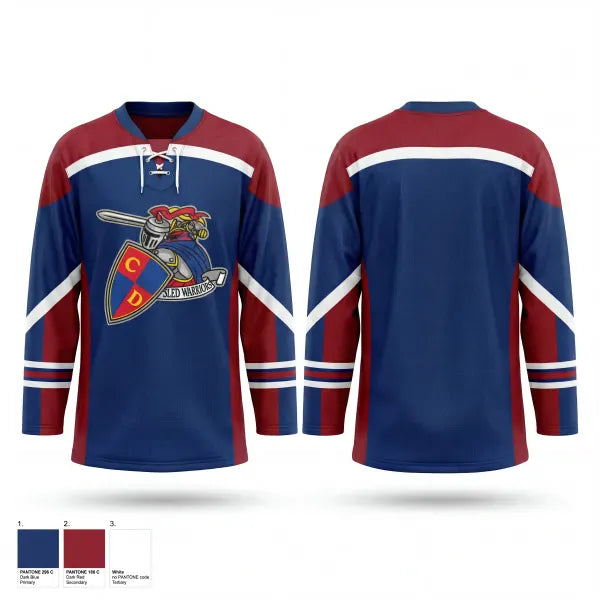 Hockey Jersey, Capital District Sled Warriors, Ice Hockey, Teamtime, Team time, sublimation, custom sports apparel, team uniforms, spirit wear, spiritwear, sports uniforms, custom shirts, team store, custom team store, fundraiser sports, apparel fundraiser
