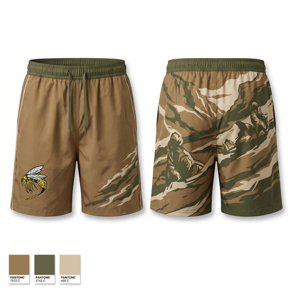 Athletic Shorts With Pockets, VAQ-138, Navy, Teamtime, Team time, sublimation, custom sports apparel, team uniforms, spirit wear, spiritwear, sports uniforms, custom shirts, team store, custom team store, fundraiser sports, apparel fundraiser